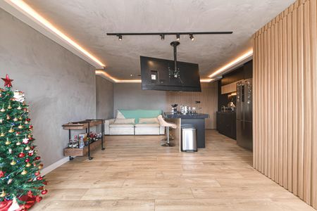 Sala de apartamento para alugar com 2 quartos, 80m² em Brooklin, São Paulo