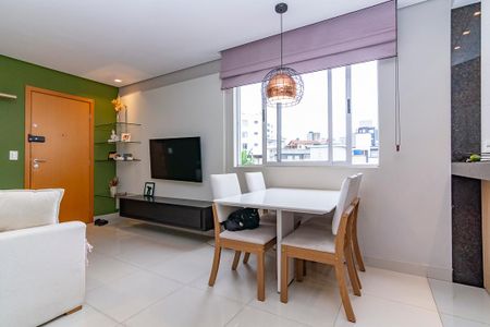 Sala de apartamento para alugar com 2 quartos, 65m² em Grajaú, Belo Horizonte