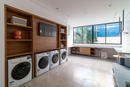 Apartamento para alugar com 26m², 1 quarto e sem vagaLavanderia
