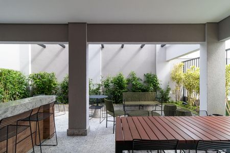 Apartamento para alugar com 26m², 1 quarto e sem vagaÁrea comum - Churrasqueira