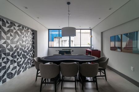 Apartamento para alugar com 26m², 1 quarto e sem vagaSalão de jogos