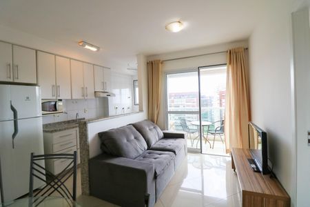 Sala de apartamento para alugar com 1 quarto, 36m² em Santo Amaro, São Paulo