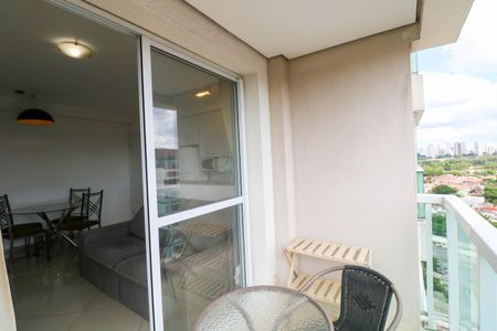 Varanda de apartamento para alugar com 1 quarto, 36m² em Santo Amaro, São Paulo