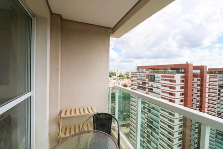 Varanda de apartamento para alugar com 1 quarto, 36m² em Santo Amaro, São Paulo