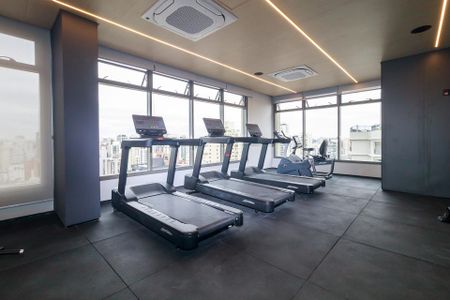 Studio para alugar com 29m², 0 quarto e sem vagaAcademia