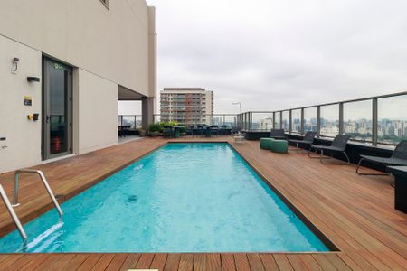 Studio para alugar com 29m², 0 quarto e sem vagaRooftop - Piscina