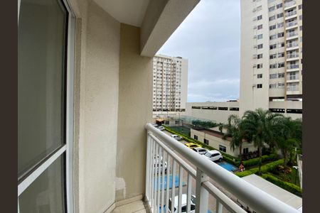 Varanda da Sala de apartamento para alugar com 2 quartos, 50m² em Del Castilho, Rio de Janeiro