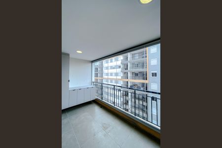 Varanda da Sala de apartamento para alugar com 1 quarto, 33m² em Belenzinho, São Paulo