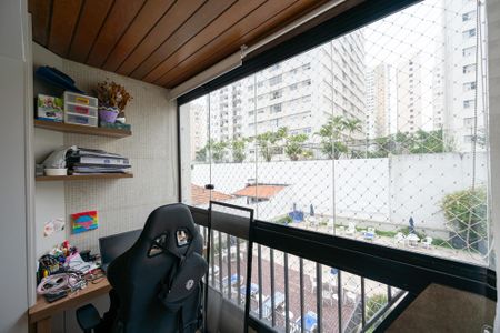 Varanda de apartamento à venda com 3 quartos, 95m² em Vila Clementino, São Paulo