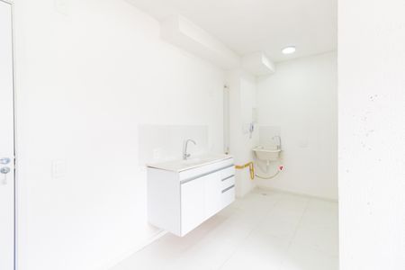 Apartamento para alugar com 32m², 2 quartos e sem vaga Apartamento para alugar com 32m², 2 quartos e sem vagaCozinha e Área de Serviço