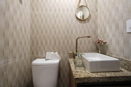 Casa de condomínio à venda com 80m², 2 quartos e 1 vagaLavabo