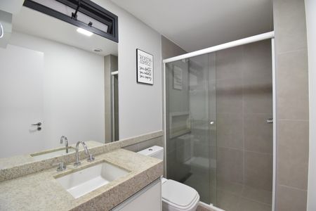 Apartamento para alugar com 100m², 2 quartos e 1 vagaBanheiro da Suíte