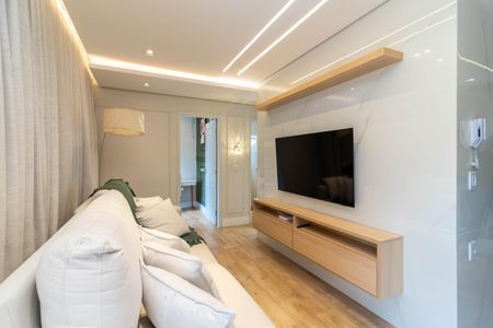 Sala de apartamento à venda com 3 quartos, 80m² em Vila Dom Pedro II, São Paulo