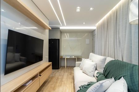 Sala de apartamento à venda com 3 quartos, 80m² em Vila Dom Pedro II, São Paulo