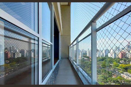 Varanda da Sala  de apartamento para alugar com 2 quartos, 120m² em Pinheiros, São Paulo