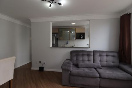 Sala de apartamento à venda com 2 quartos, 45m² em Parque Sao Vicente, Santo André