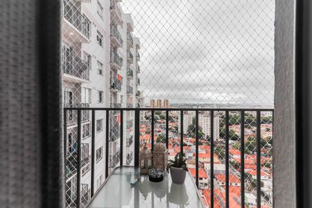 Varanda de apartamento à venda com 2 quartos, 37m² em Vila Gomes, São Paulo