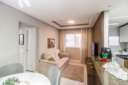 Sala  de apartamento à venda com 2 quartos, 51m² em Centro, Barueri