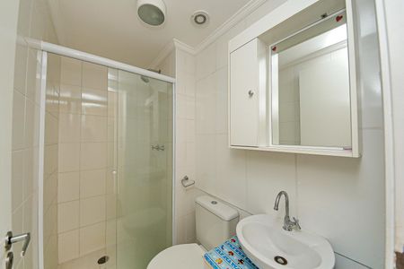 Banheiro de apartamento à venda com 1 quarto, 35m² em Jardim Ibitirama, São Paulo