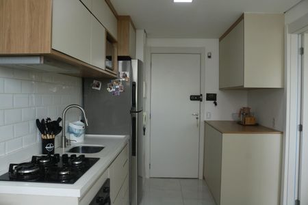 Sala e Cozinha Integrada de apartamento para alugar com 1 quarto, 25m² em Água Branca, São Paulo