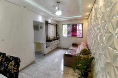 Sala de apartamento para alugar com 2 quartos, 62m² em Vila Santa Luzia, Taboão da Serra