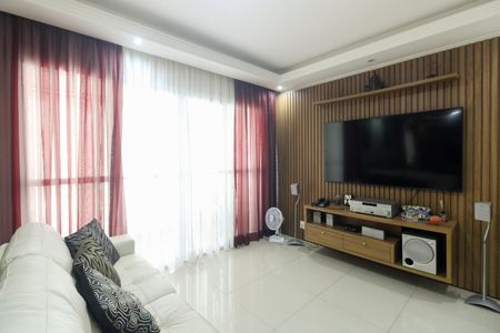 Sala  de apartamento à venda com 3 quartos, 93m² em Vila Gomes Cardim, São Paulo