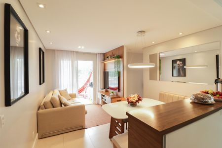 Sala/Cozinha/Área de Serviço de apartamento à venda com 3 quartos, 65m² em Vila Amalia (zona Norte), São Paulo