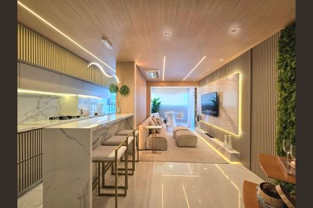 Sala de apartamento para alugar com 1 quarto, 95m² em Indianópolis, São Paulo