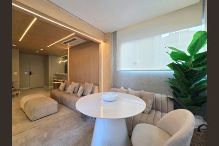 Varanda da Sala de apartamento para alugar com 1 quarto, 95m² em Indianópolis, São Paulo