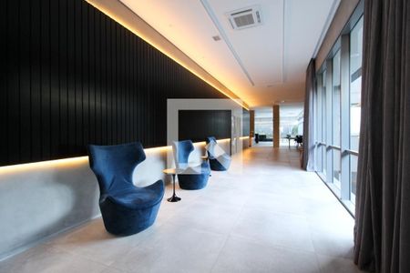 Apartamento para alugar com 95m², 1 quarto e 1 vagaHall