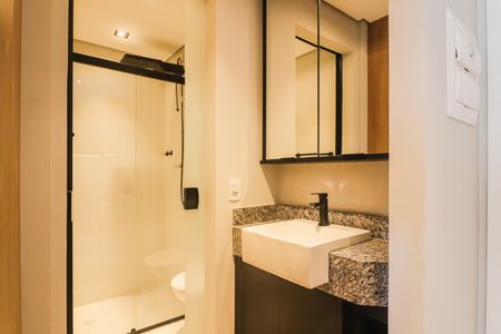 Studio à venda com 33m², 1 quarto e 1 vaga Studio à venda com 33m², 1 quarto e 1 vagaBanheiro