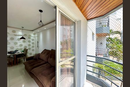 Varanda da Sala de apartamento à venda com 2 quartos, 52m² em Macedo, Guarulhos