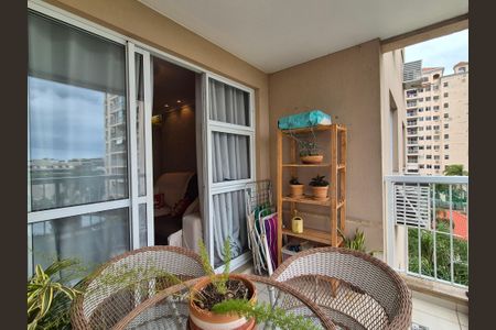 Varanda  de apartamento à venda com 3 quartos, 74m² em Recreio dos Bandeirantes, Rio de Janeiro
