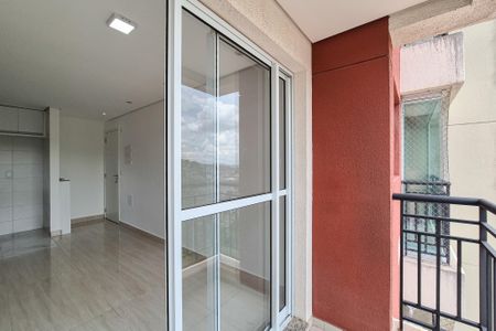 Varanda da Sala de apartamento para alugar com 2 quartos, 46m² em Parque Selecta, São Bernardo do Campo