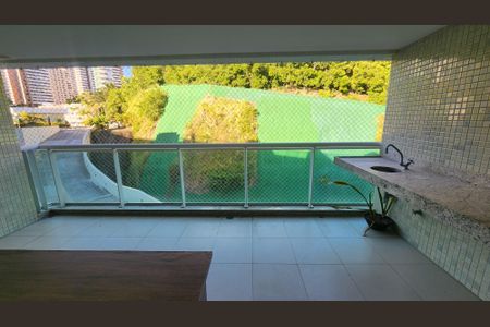 Sala - varanda de apartamento para alugar com 1 quarto, 70m² em Ondina, Salvador