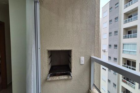 Varanda da Sala  de apartamento à venda com 2 quartos, 56m² em Residencial Villa Garden, Campinas