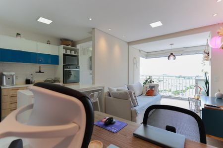 Sala de apartamento à venda com 2 quartos, 57m² em Lauzane Paulista, São Paulo