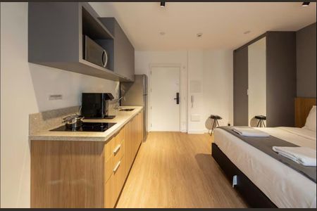 Studio para alugar com 33m², 1 quarto e sem vaga