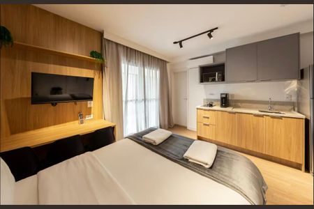 Studio para alugar com 33m², 1 quarto e sem vaga