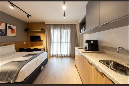 Studio para alugar com 33m², 1 quarto e sem vaga