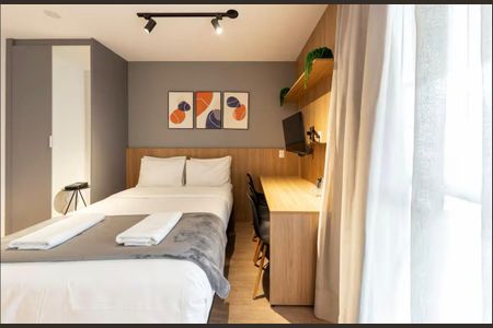 Studio para alugar com 33m², 1 quarto e sem vaga