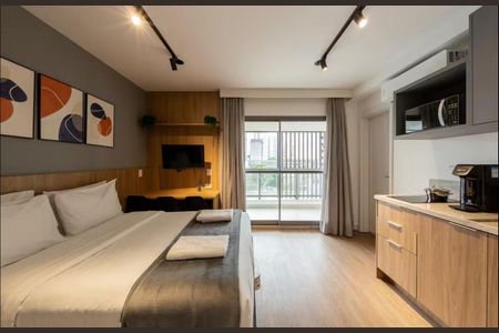 Studio para alugar com 33m², 1 quarto e sem vaga