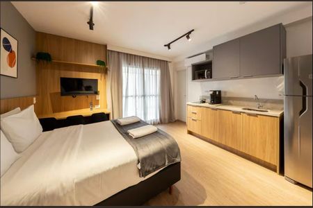 Studio para alugar com 33m², 1 quarto e sem vaga