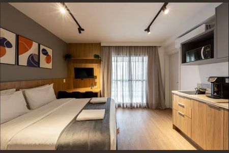 Studio para alugar com 33m², 1 quarto e sem vaga