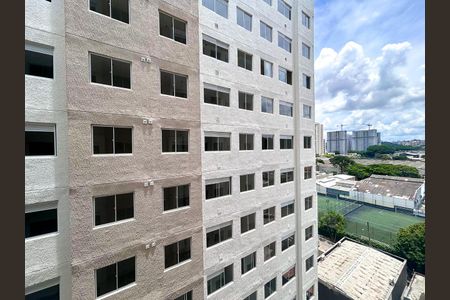 Quarto 1 vista de apartamento para alugar com 2 quartos, 32m² em Jardim Caravelas, São Paulo