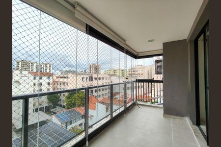 Varanda da Sala de apartamento para alugar com 3 quartos, 83m² em Maracanã, Rio de Janeiro