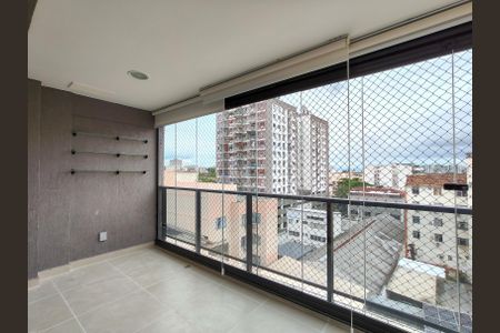 Varanda da Sala de apartamento para alugar com 3 quartos, 83m² em Maracanã, Rio de Janeiro