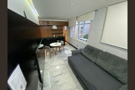 Sala de apartamento à venda com 1 quarto, 60m² em Copacabana, Rio de Janeiro