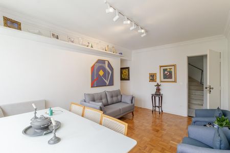 Sala de apartamento à venda com 3 quartos, 76m² em Moema, São Paulo