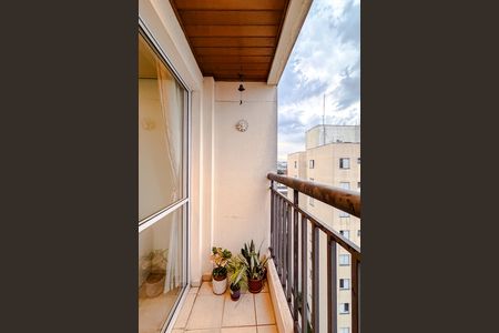 Varanda da Sala de apartamento à venda com 2 quartos, 46m² em Ipiranga, São Paulo